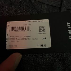 Boss by Hugo Boss dress pants, grey